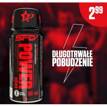 Pre-Workout POWER Big Shot (80ml/2trenni) SFD EU