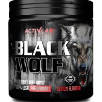 Pre-Workout-Fat-Burner 2in1 BLACK WOLF (300g/30Trenni) Activlab EU