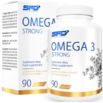 Omega-3-STRONG + E vita (90kaps/3kuud) SFD EU