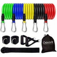 TREENINGU KOMPLEKT.Expander Training Bands set (5tk) OstroVit EU