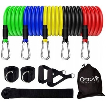 TREENINGU KOMPLEKT.Expander Training Bands set (5tk) OstroVit EU