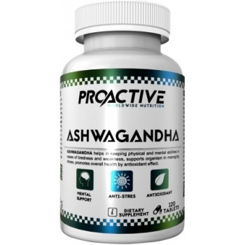 Ashwagandha (120tab/60serv) ProActive EU