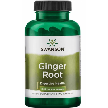 Ingver / GINGER ROOT (100kaps/50päeva) Swanson USA