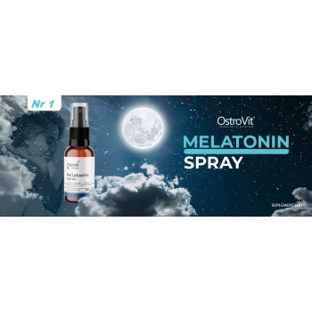 Melatoniin Sprei ( 30ml / 276serv ) (1serv/1mg)  OstroVit EU