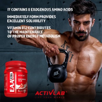 EAA Xtra B kompleks (500g/50serv) Activlab EU