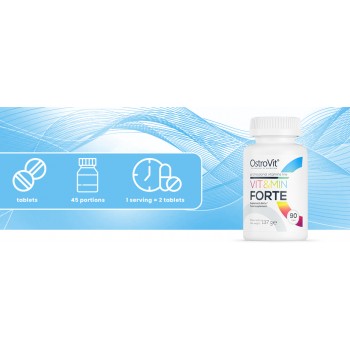 Multi Vit&Min Forte (120tab/60päeva) OstroVit EU