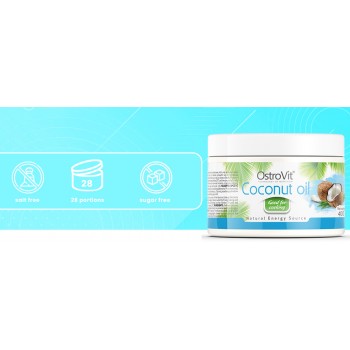 Kookosrasv / Coconut Oil 400g  OstroVit EU