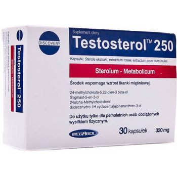 Testosterol 250 (30kaps/30päeva) Megabol EU