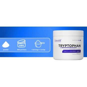 TRYPTOPHAN  (200g/666serv) OstroVit EU