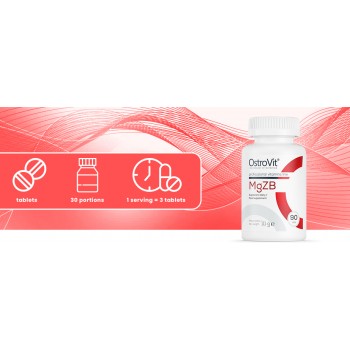 (ZMA)Magneesium B6 Tsink (90tab/30päeva) OstroVit EU