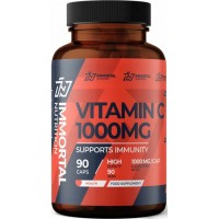 C-Vitamiin 1000 (90kaps/90serv) IMMORTAL EU