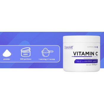 C-Vitamiin (500g/500serv) OstroVit EU