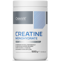 Kreatiin monohüdraat Natural (500g/166serv) OstroVit EU