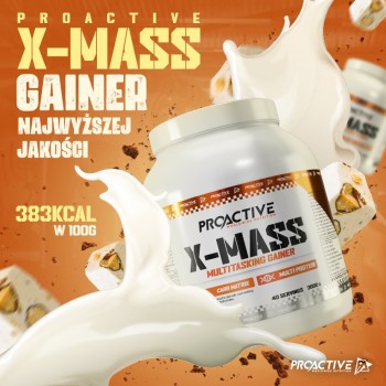 Gainer X MASS  (3000g/40serv) Proactive EU