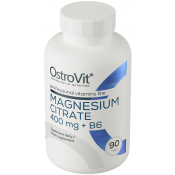 Magneesium Tsitraat+B6 (90tab/90serv) OstroVit EU