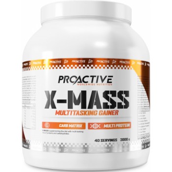 Gainer X MASS  (3000g/40serv) Proactive EU