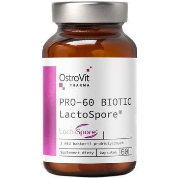 Probiootikumid PRO-60 BIOTIC LactoSpore (60kaps/2kuud) OstroVit EU 