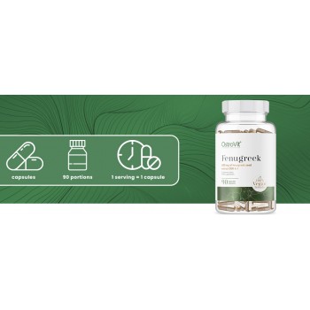 Fenugreek / Lambalääts ekstrakt (90kaps/3kuud) OstroVit EU