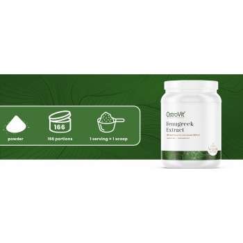 Fenugreek Lambaläätse ekstrakt (100g/166serv) OstroVit EU