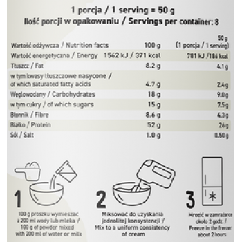 High Protein Ice Cream / Proteiini Jäätis 400g OstroVit EU