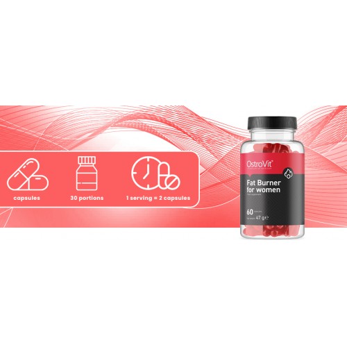 Fat Burner For Woman (60kaps/30päeva) OstroVit EU