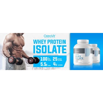 Isolaat Whey Proteiin (1800g/60serv) OstroVit EU