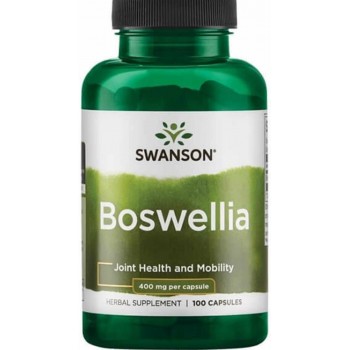 Viirukipuu ekstrakt / Boswellia 400mg  (100kaps/50serv) Swanson USA