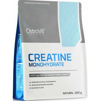 Kreatiin monohüdraat Natural (300g/100serv) OstroVit EU