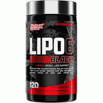 LIPO-6 Black (120kaps/30päeva) Nutrex Kanada