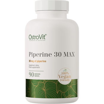 Piperine MAX 30mg  (90tab/360serv) OstroVit EU