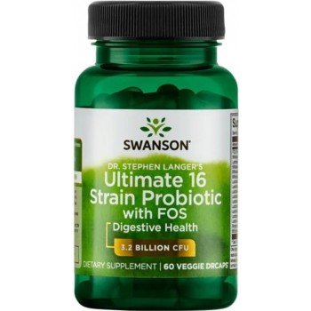 Probiootikumid / Ultimate 16 Strain Probiotic (60kaps/2kuud) Swanson USA