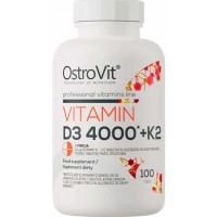 D3 4000iu - K2 Vitamiin (100tab/200serv) OstroVit EU