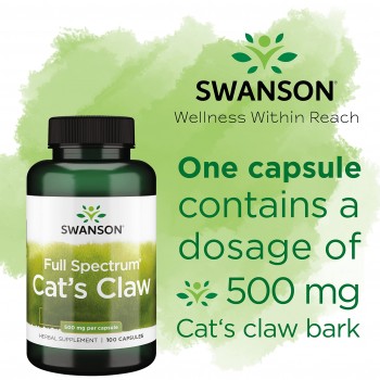 Kassiküüs / Cat's Claw (100kaps/50päeva) Swanson USA