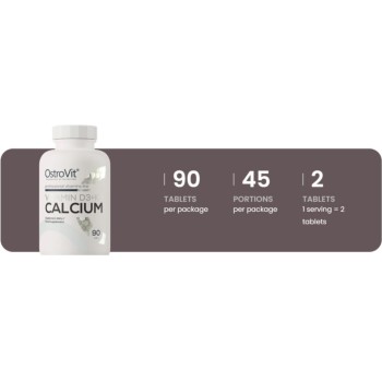 D3 + K2 + Kaltsium (90tabl/45päeva) OstroVit EU