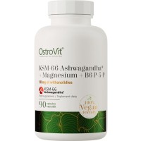 KSM-66 Ashwagandha + Magneesium + B6 P-5-P (90kaps/45päeva) OstroVit EU