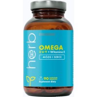 Omega 3 6 9 +E-vitamiin (90kaps/45päeva) HERB EU