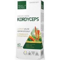 Korditseps / Cordyceps  600mg (60kaps/60päeva) MEDICA HERBS EU
