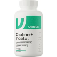 Koliin + inositool / Choline + Inositol 300mg (120tab/60serv) OstroVit EU Koliin + inositool / Choline + Inositol 300mg (120tab/60serv) OstroVit EU