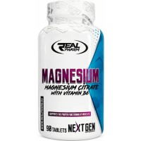 Magneesium Tsitraat+B6 (90tab/90serv) RealPharm EU Magneesium Tsitraat+B6 (90tab/90serv) RealPharm EU