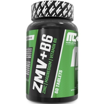 (ZMA) Magneesium B6 Tsink (60tab/60serv) MuscleCare EU