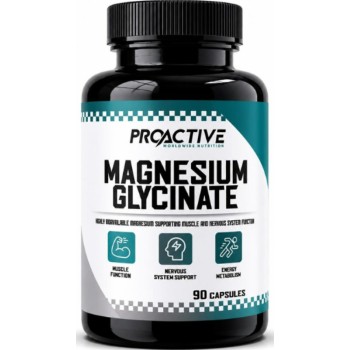 Magneesium GLÜTSINAAT (90kaps/30Päeva) ProActive EU