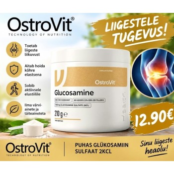 Glükosamiin / Glucosamine (210g/210päeva) OstroVit EU Glükosamiin / Glucosamine (210g/210päeva) OstroVit EU